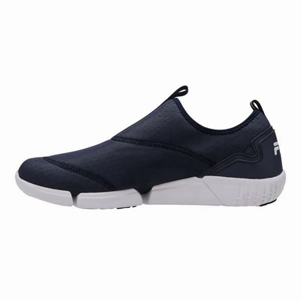 Fila Slick Aqua 19 Men's Running Shoes - Navy,NZ 758-17348